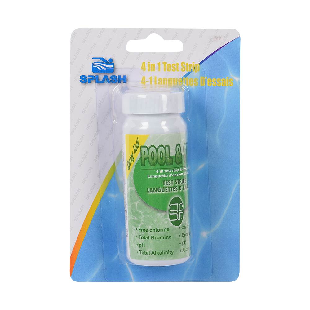 Languettes d’analyse d'eau 4-en-1 Pqt/50