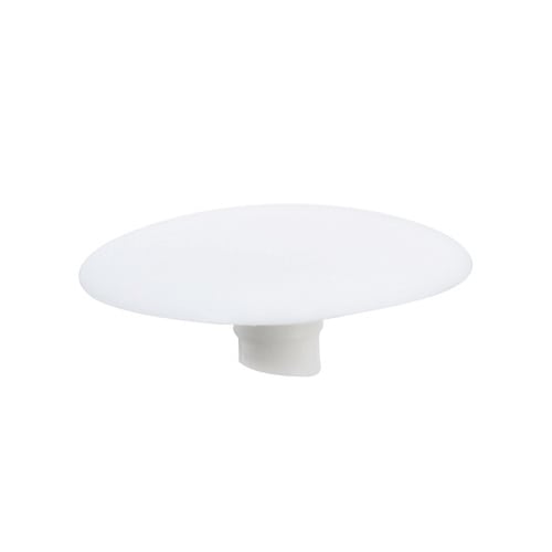 Caches-vis en plastique pour vis carrée n° 8 blanc Pqt/25