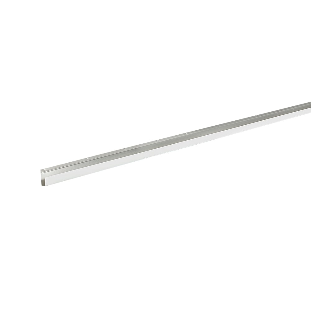 Moulure J en aluminium pour soffite blanc 1/2&nbsp;po&nbsp;x&nbsp;12&nbsp;pi