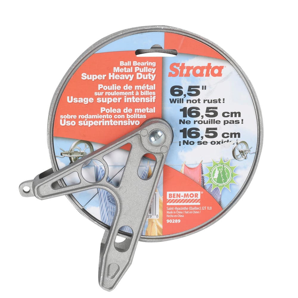 Aluminum Clothesline Pulley 6-1/2 in.