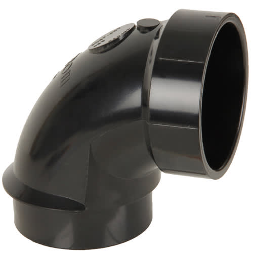 Coude 90° ABS 4 po (M x F)