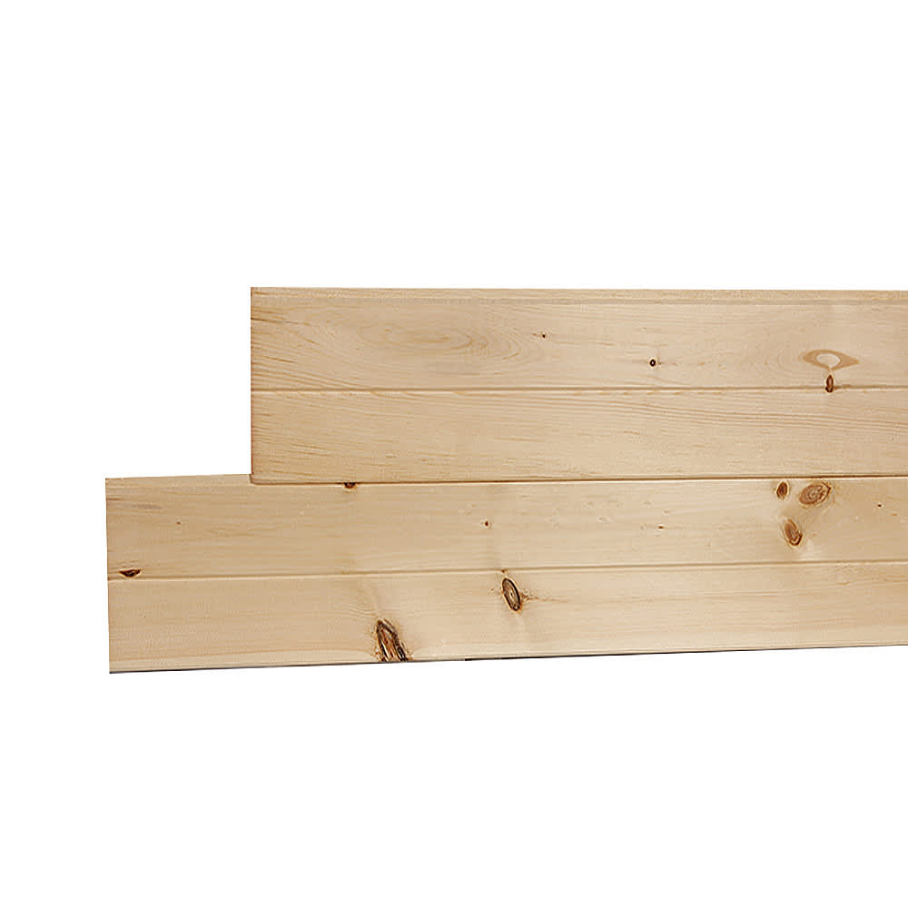 Revêtement de pin réversible 5/8&nbsp;po&nbsp;x&nbsp;6&nbsp;po vrac