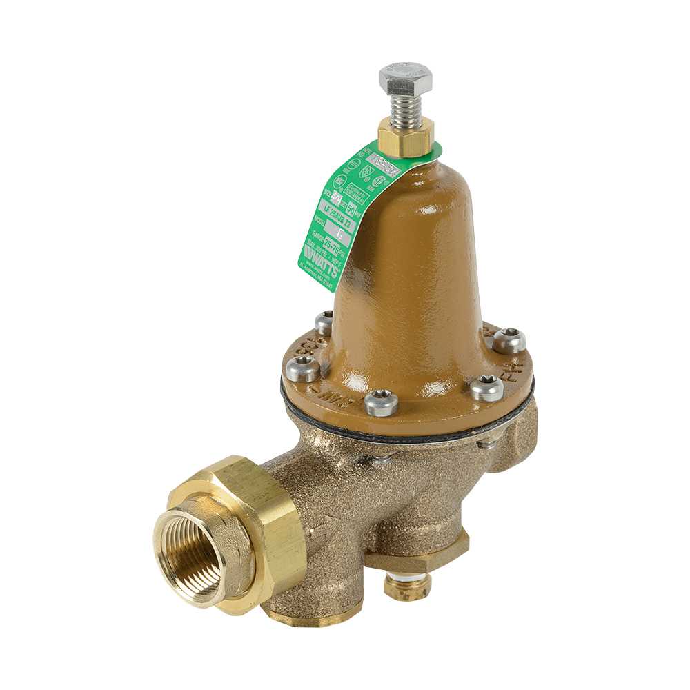 Soupape de réduction de pression 3/4 po