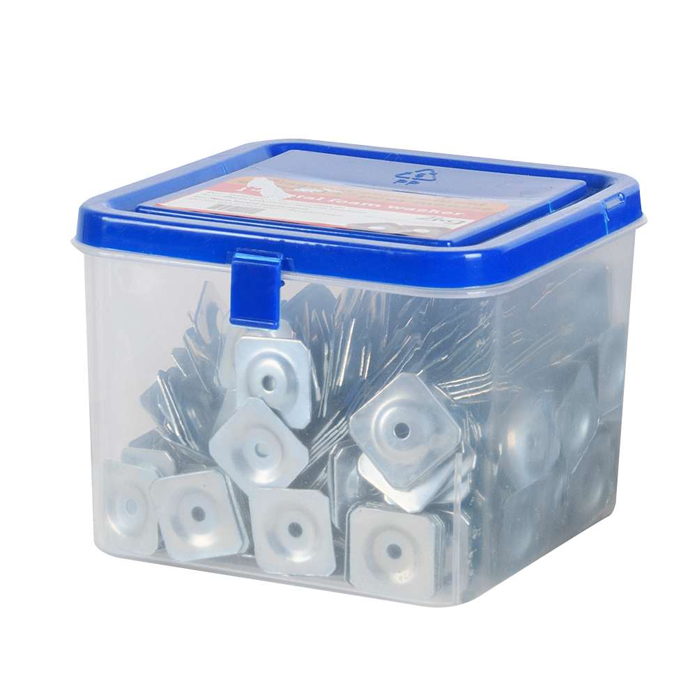 Plaques en métal pour panneaux isolants 1&nbsp;po Pqt/500