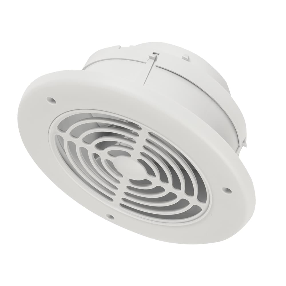 Grille d'évacuation ajustable pour soffite 4 po ou 6 po