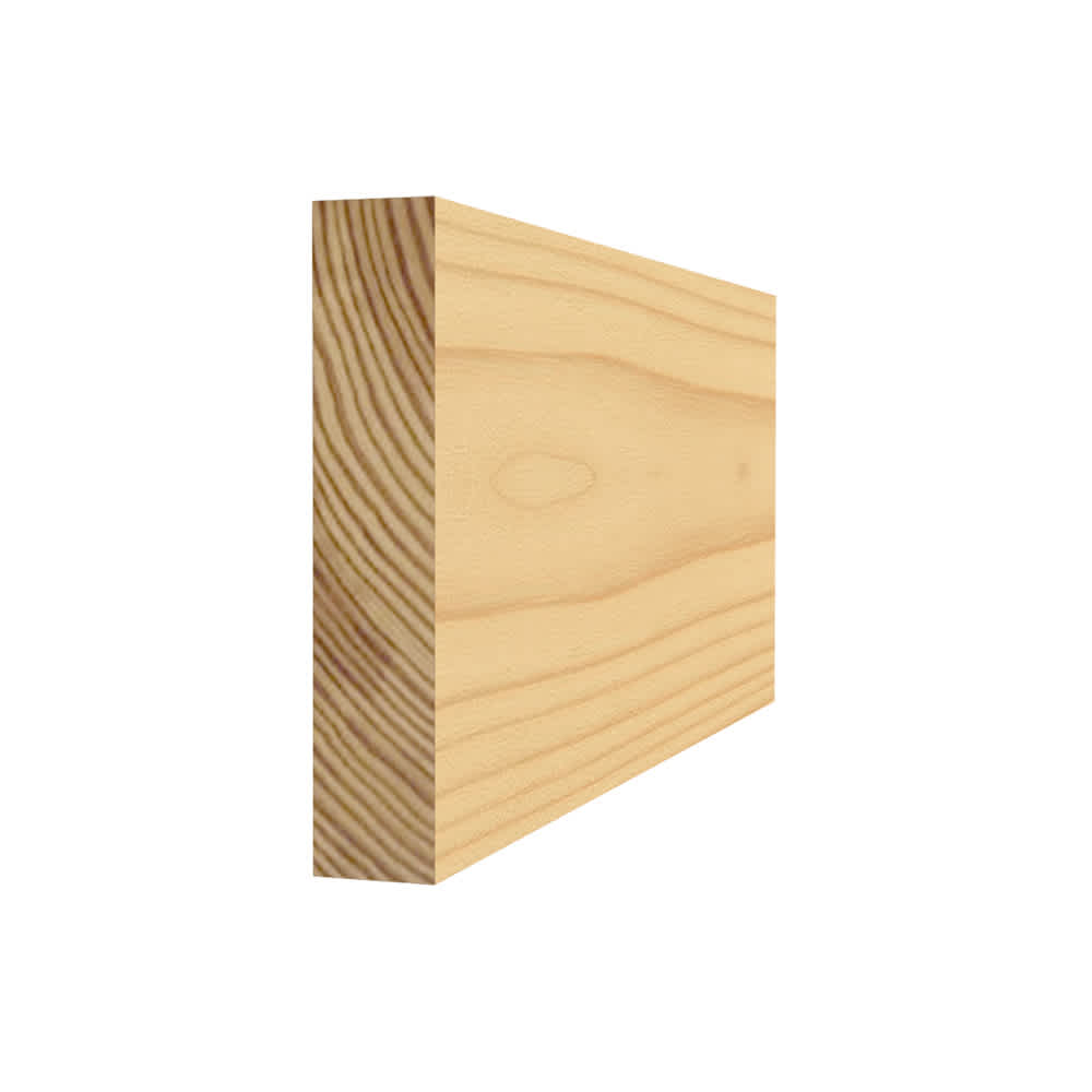 Clear Jointed Pine Rectangle 5/16 in. x 1 5/8 in. x 8 ft.