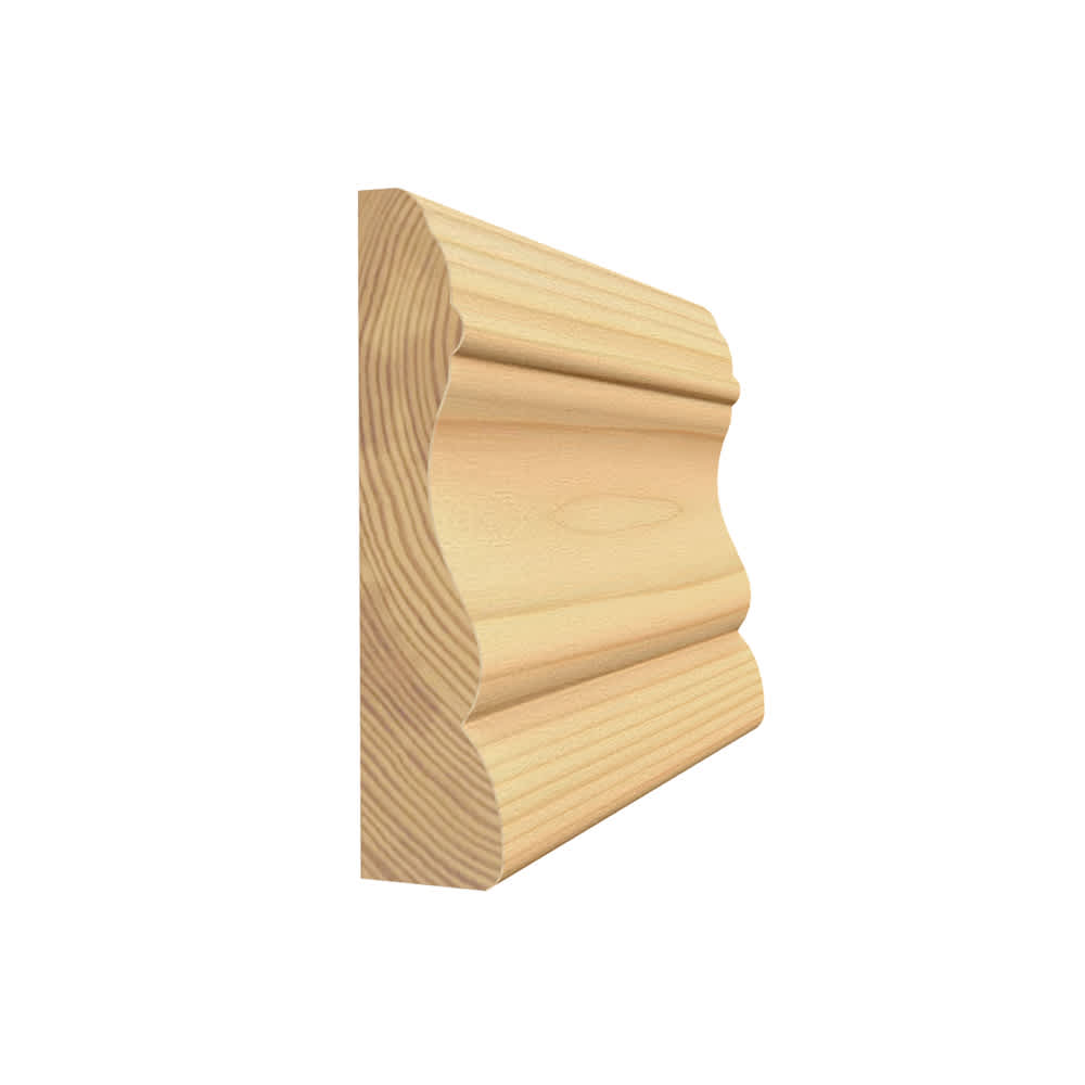 Colonial Clear Jointed Pine Case Moulding 5/8 in. x 2 3/4 in. x 7 ft.