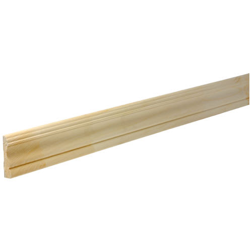 Chambranle colonial en pin clair jointé 5/8 po x 2 3/4 po x 7 pi