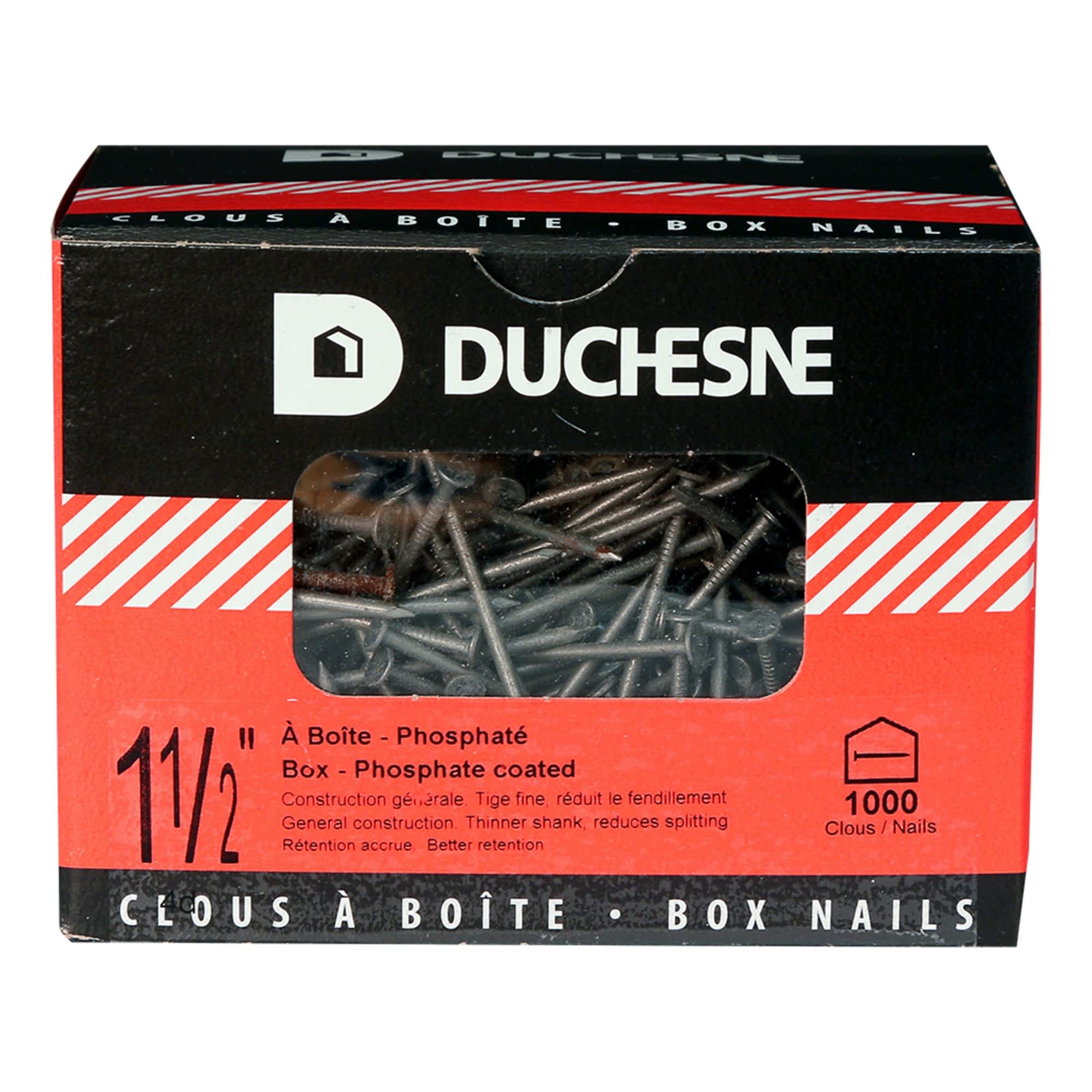 Box Nails 1&nbsp;1/2 in Pkg/1000