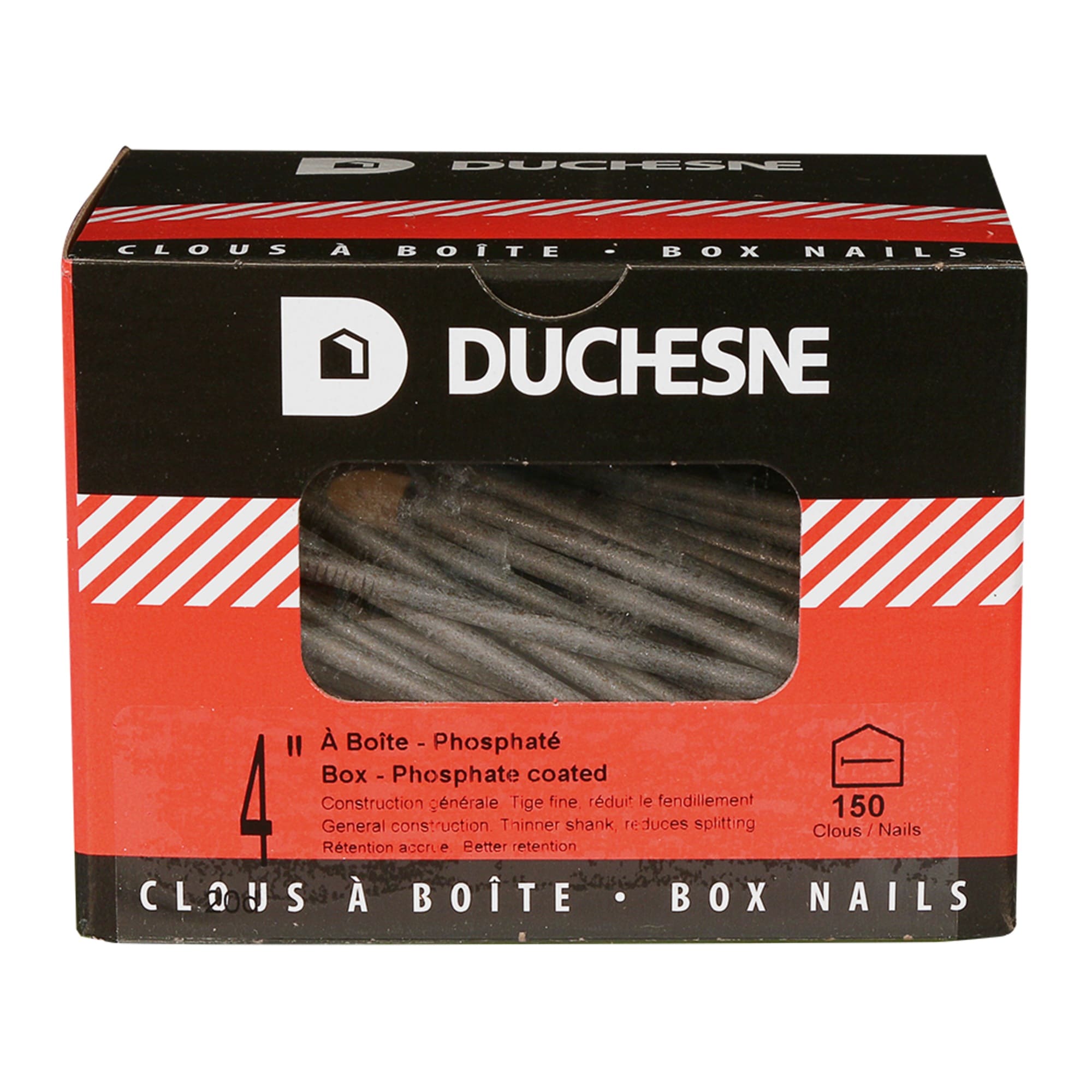 Clous phosphatés 4 po Pqt/150