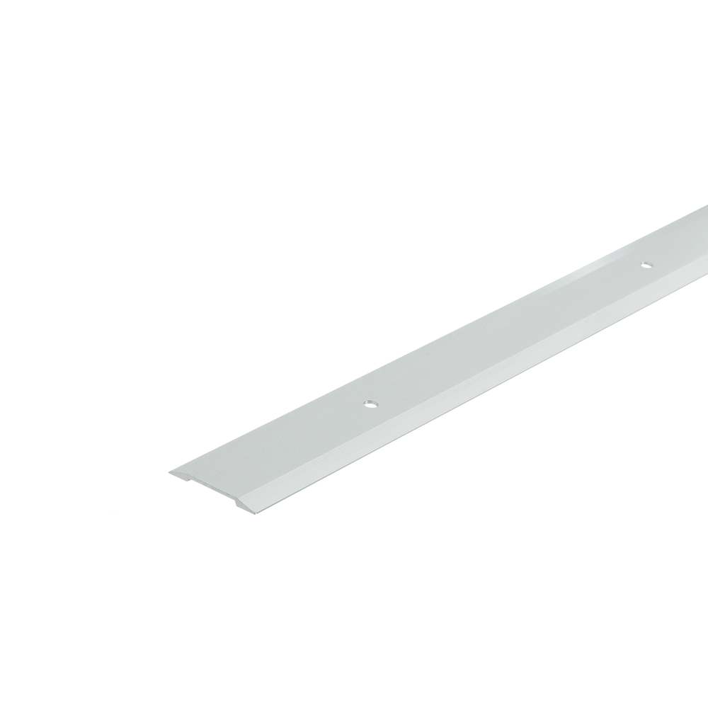 Bordure à plancher plate argent poli 1 1/4 po x 36 po