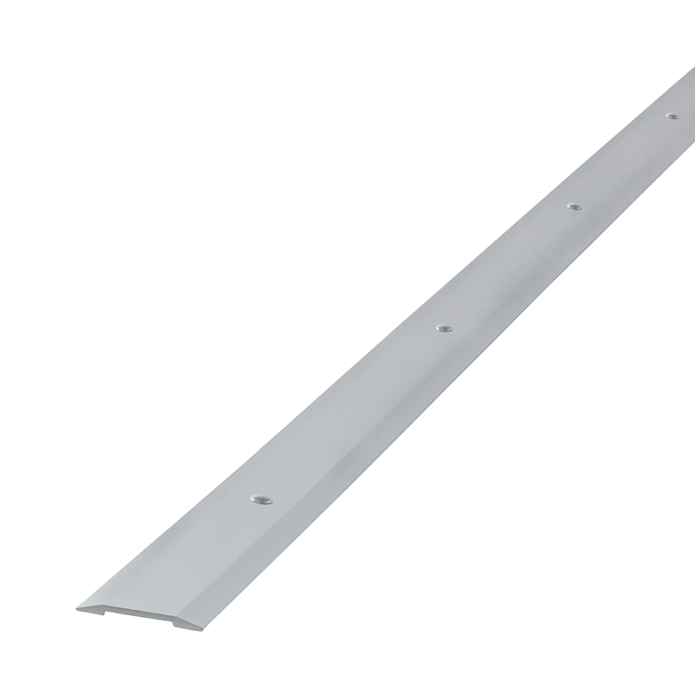 Bordure à plancher plate argent poli 1 1/4 po x 36 po