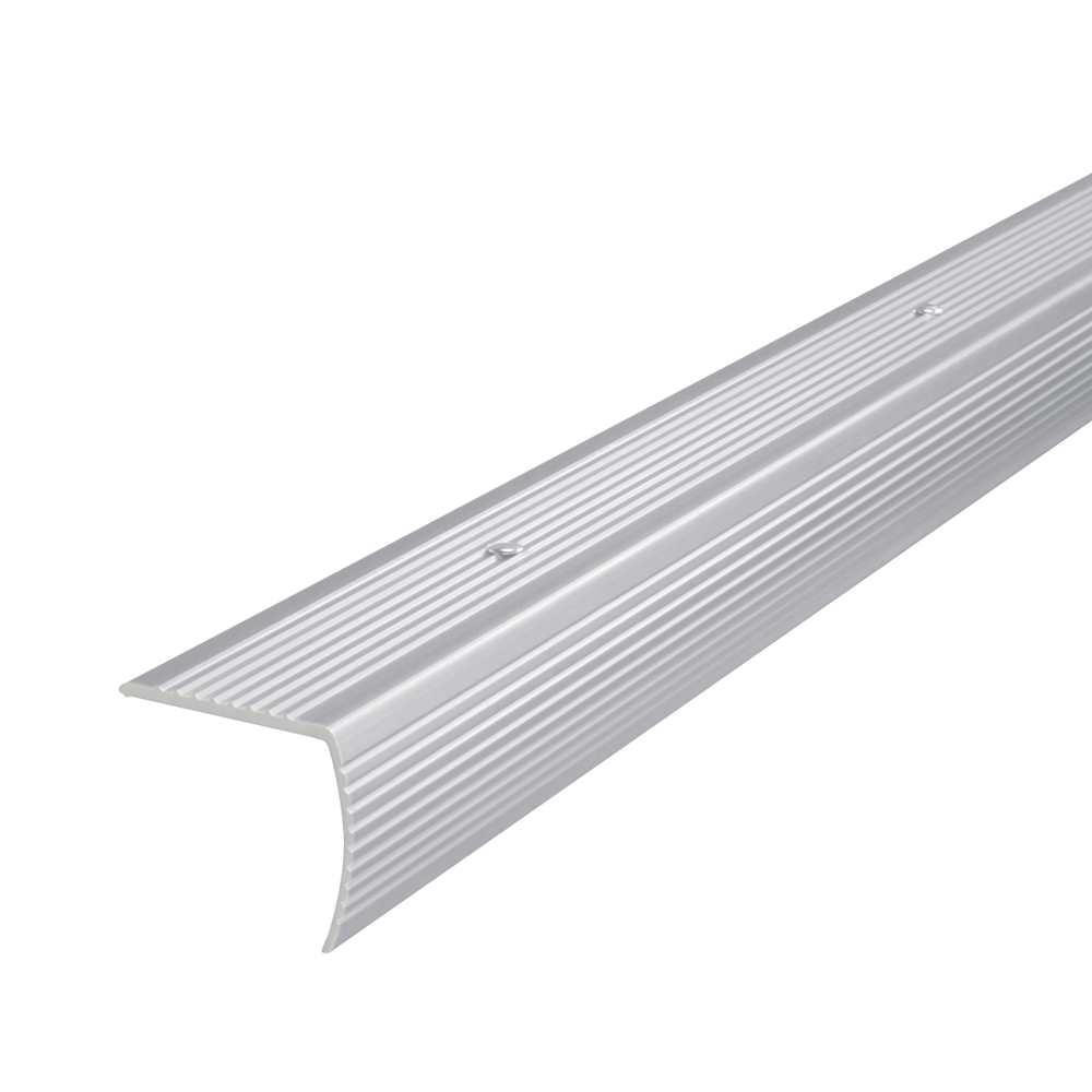 Nez de marche argent 1 1/8 po x 36 po