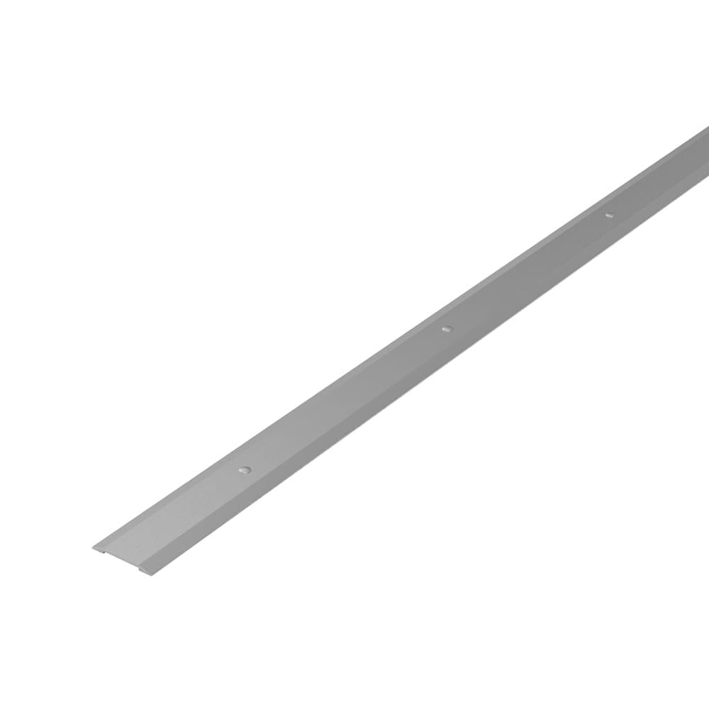 Bordure à plancher plate argent 1 1/4 po x 96 po