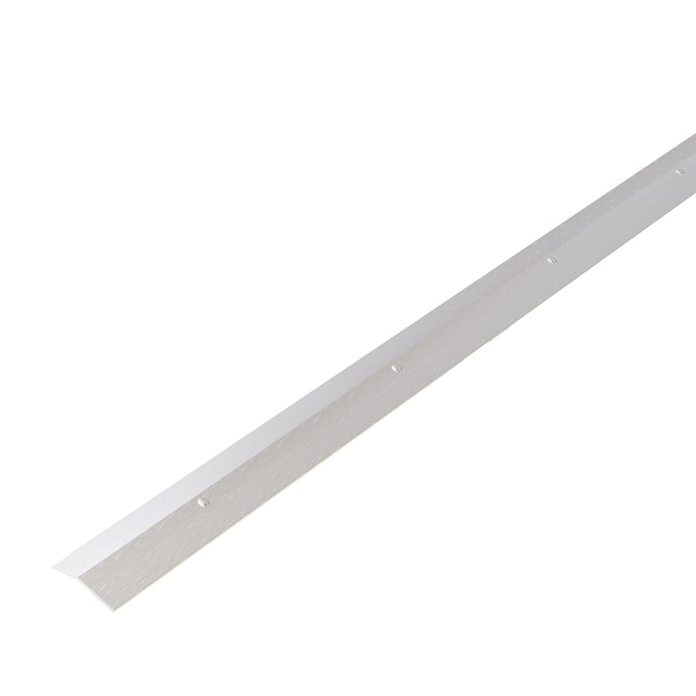 Bordure à plancher biseautée argent 1 3/8 po x 96 po