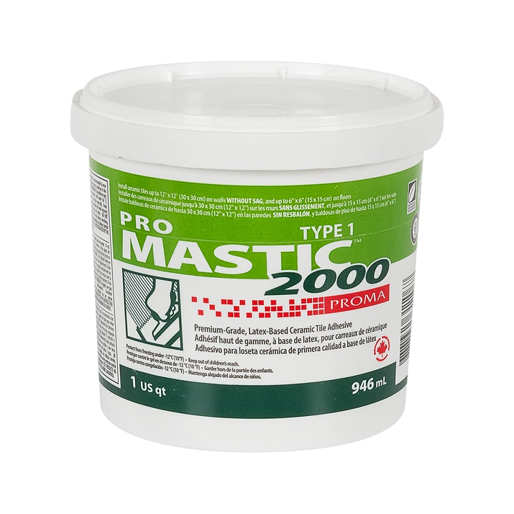 Pro Mastic 2000 Ceramic Adhesive 946 ml