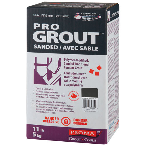 Sanded Grout 5&nbsp;kg Anthracite