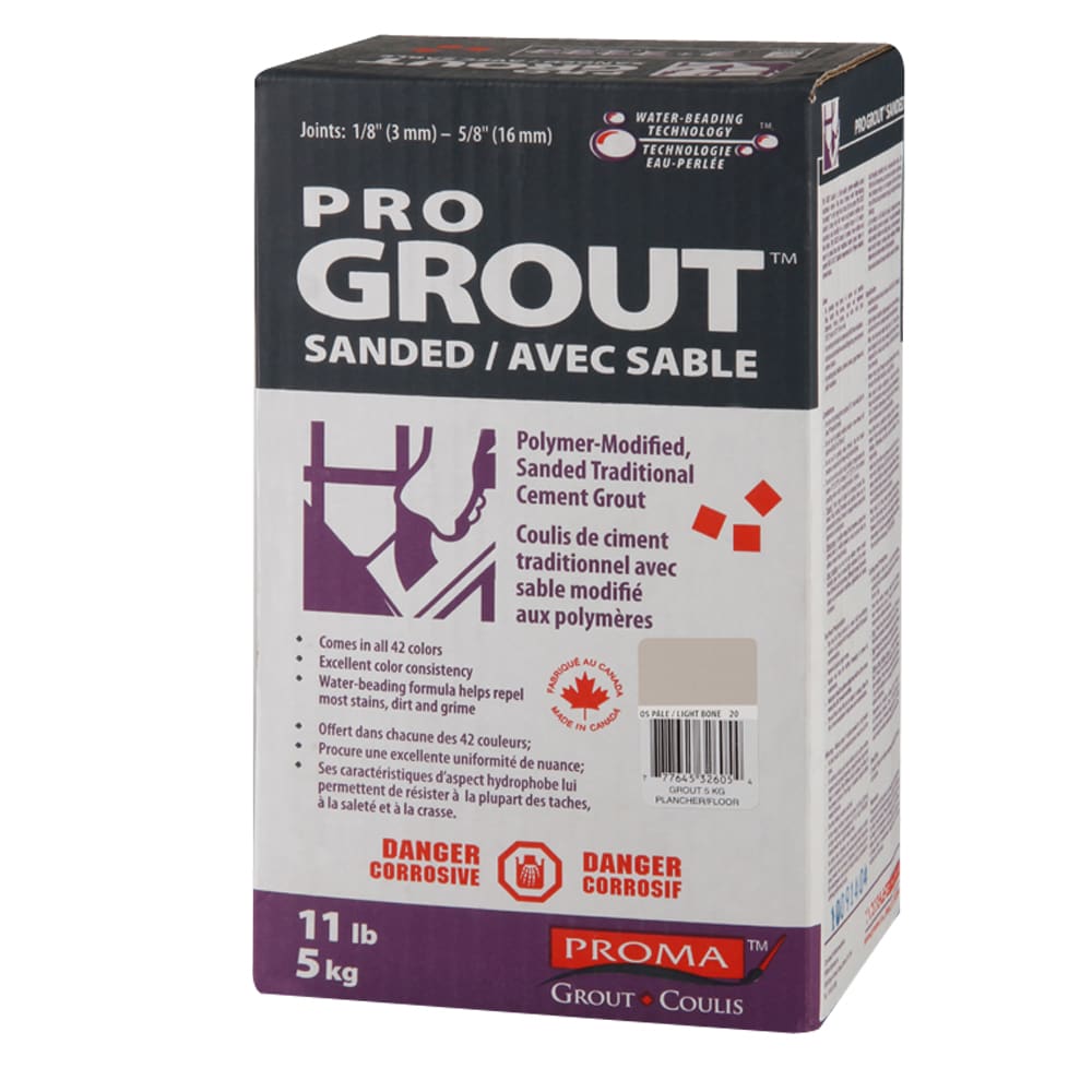 Sanded Grout 5&nbsp;kg Light Bone
