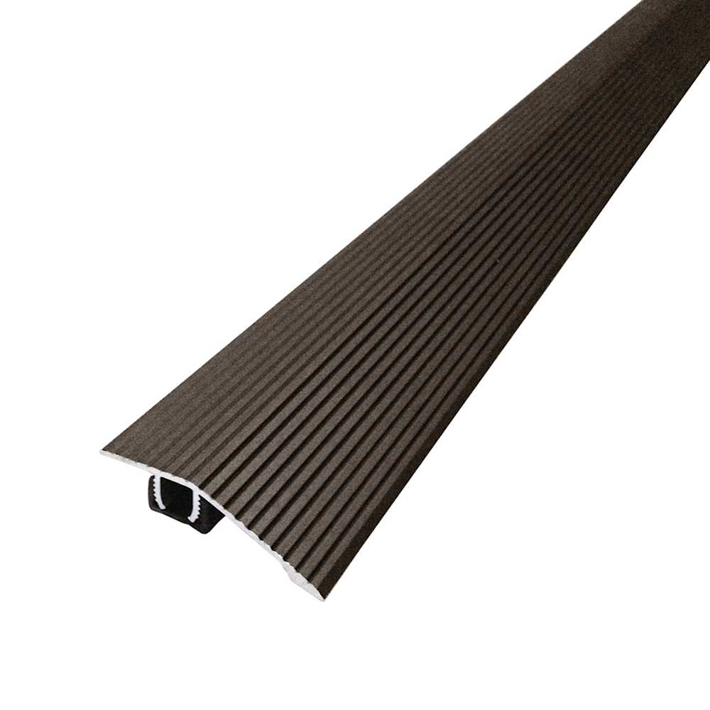 Moulure de réduction à plancher moka 1 13/16 po x 36 po