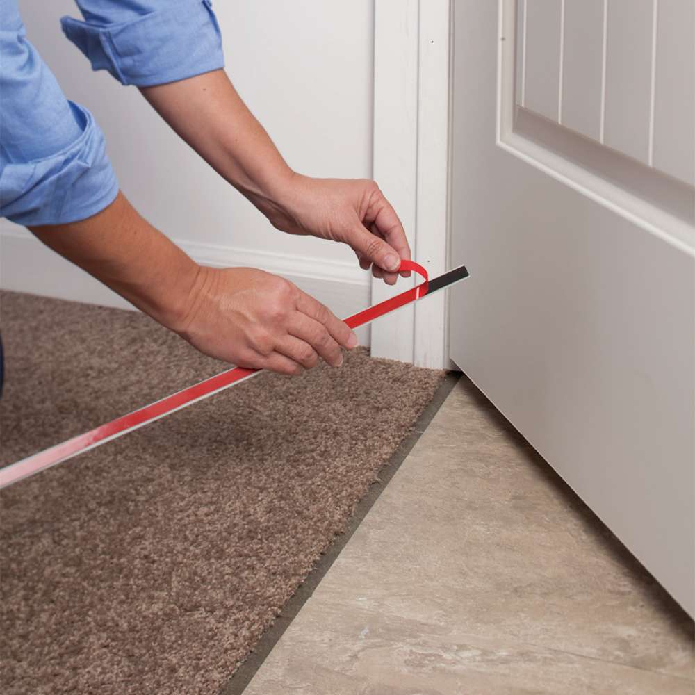 Moulure de réduction à plancher moka 1 13/16 po x 36 po