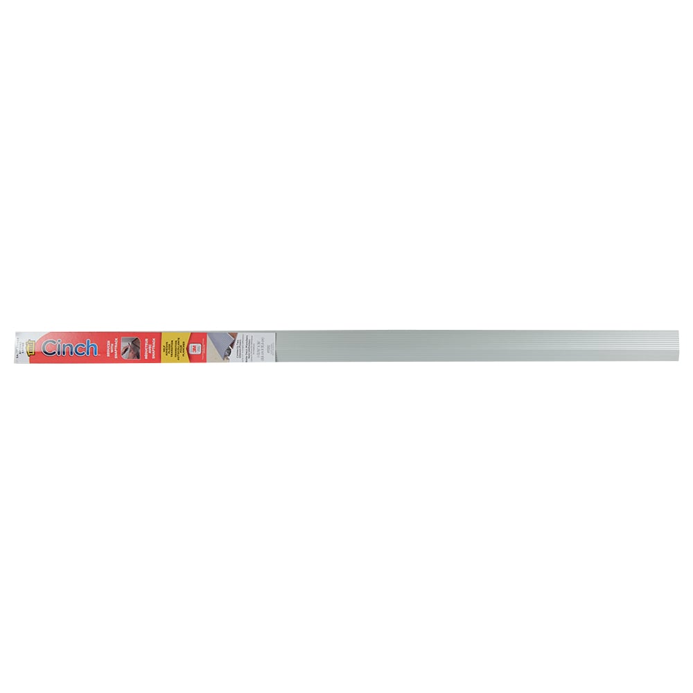 Moulure de réduction à plancher argent satiné 1 13/16 po x 36 po
