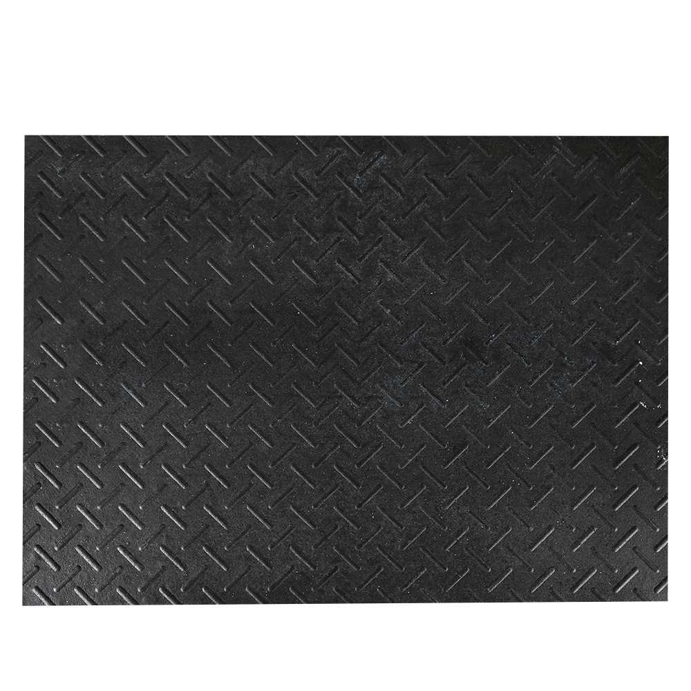 Tapis antidérapant noir 3 pi x 4 pi