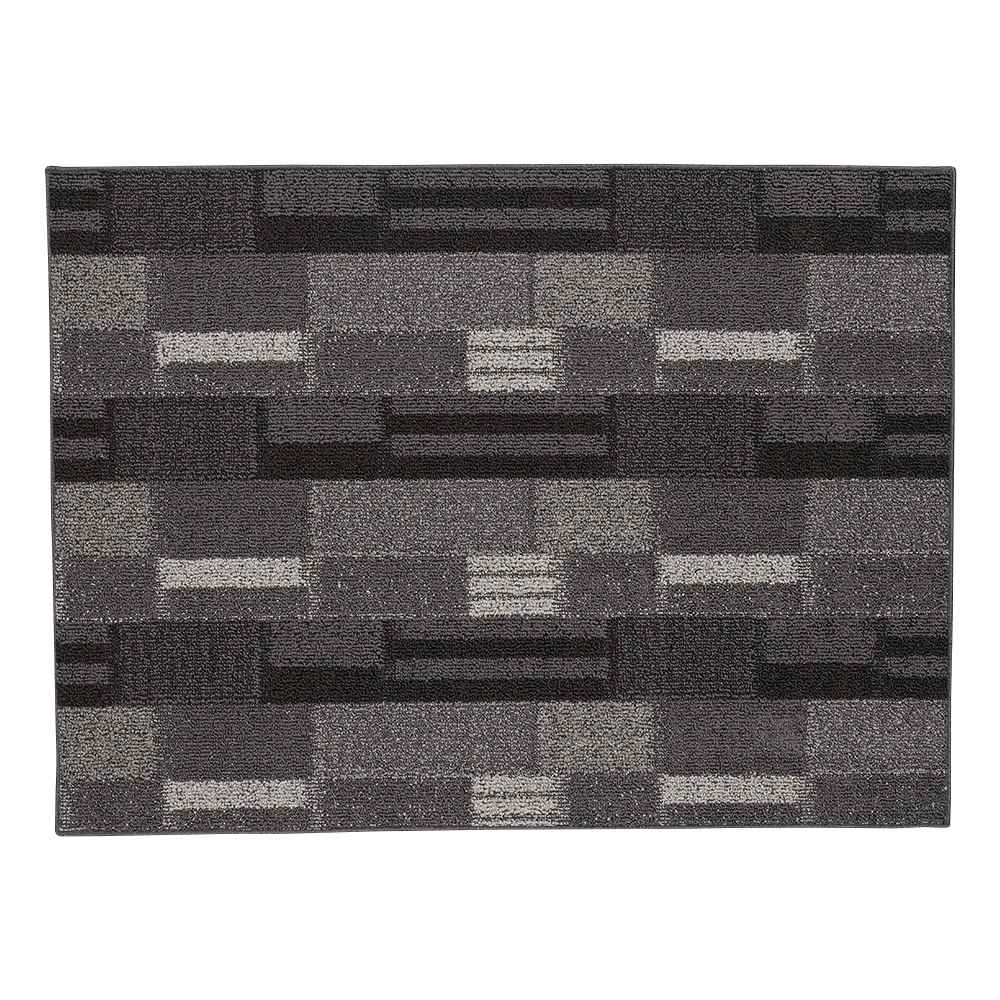 Tapis d'intérieur Bricks charbon de bois 3 pi x 4 pi