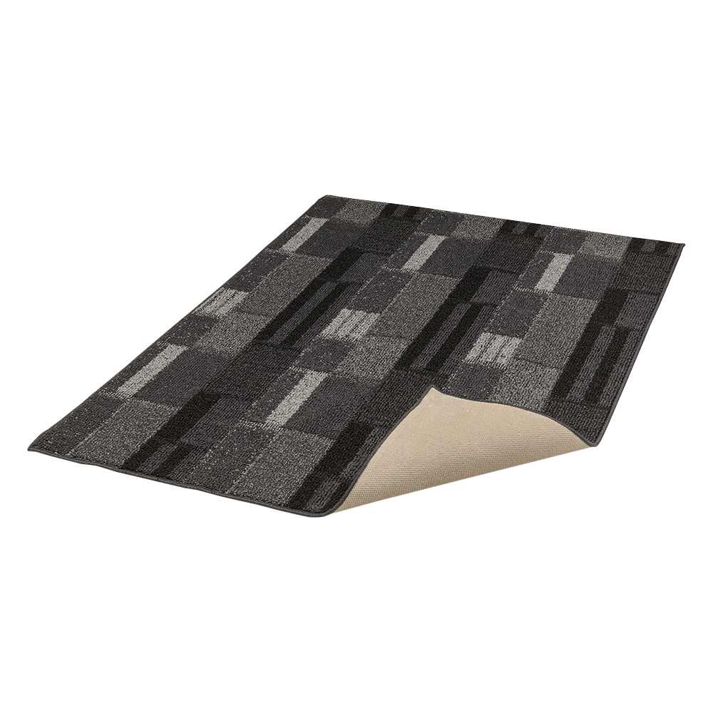 Tapis d'intérieur Bricks charbon de bois 3&nbsp;pi&nbsp;x 4&nbsp;pi