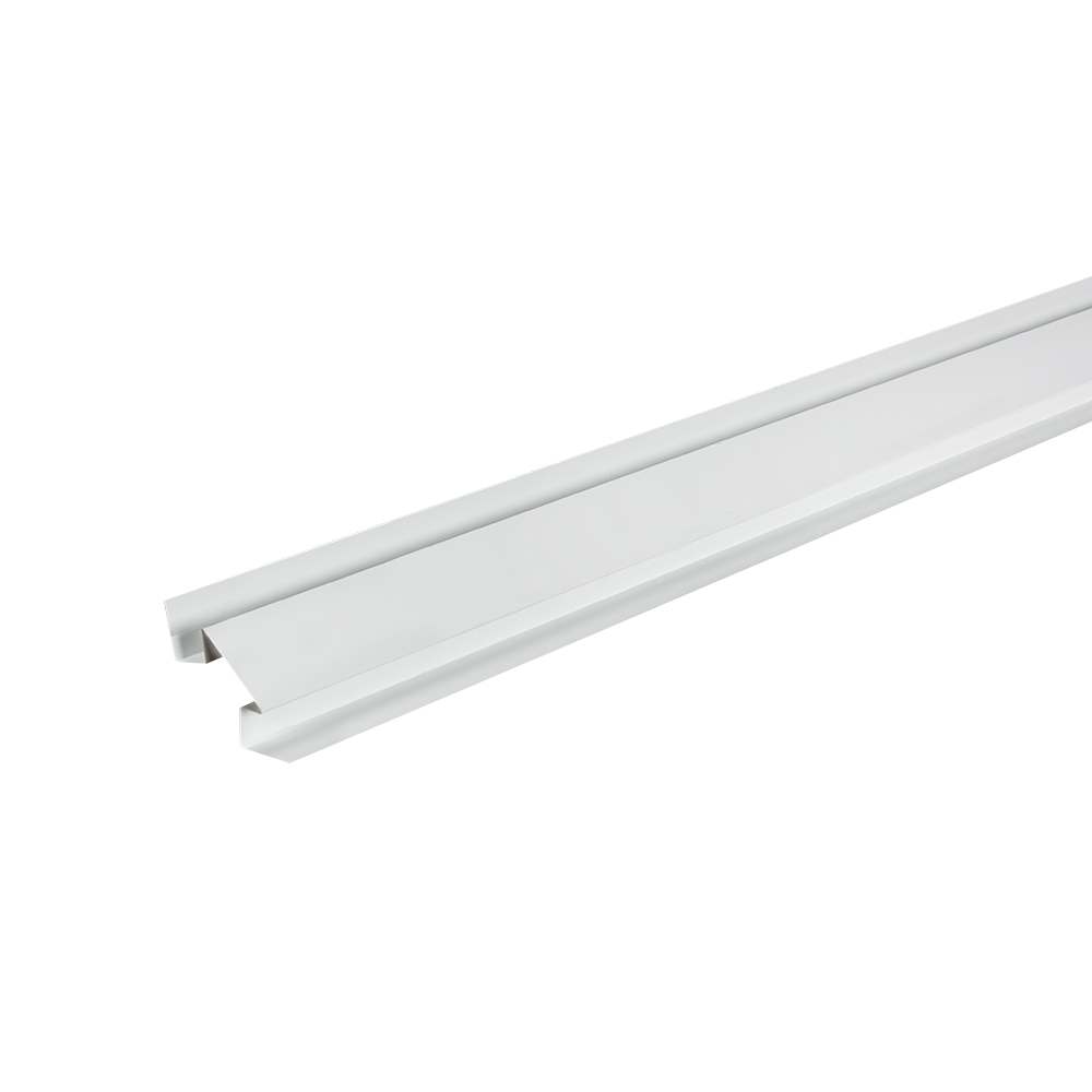 White Aluminum Inside Corner Moulding 1/2&nbsp;in.&nbsp;x&nbsp;9&nbsp;ft.&nbsp;6&nbsp;in.