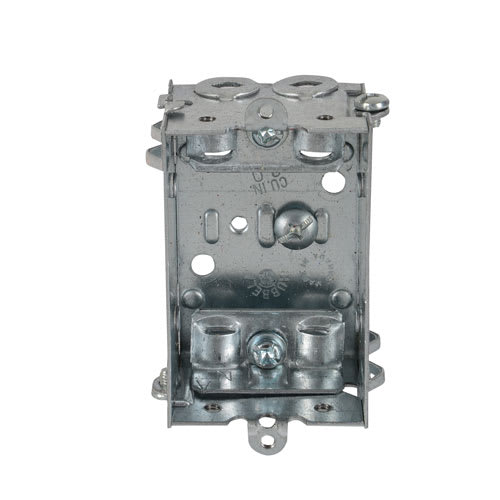 Boîte électrique rectangulaire 1 1/2 po