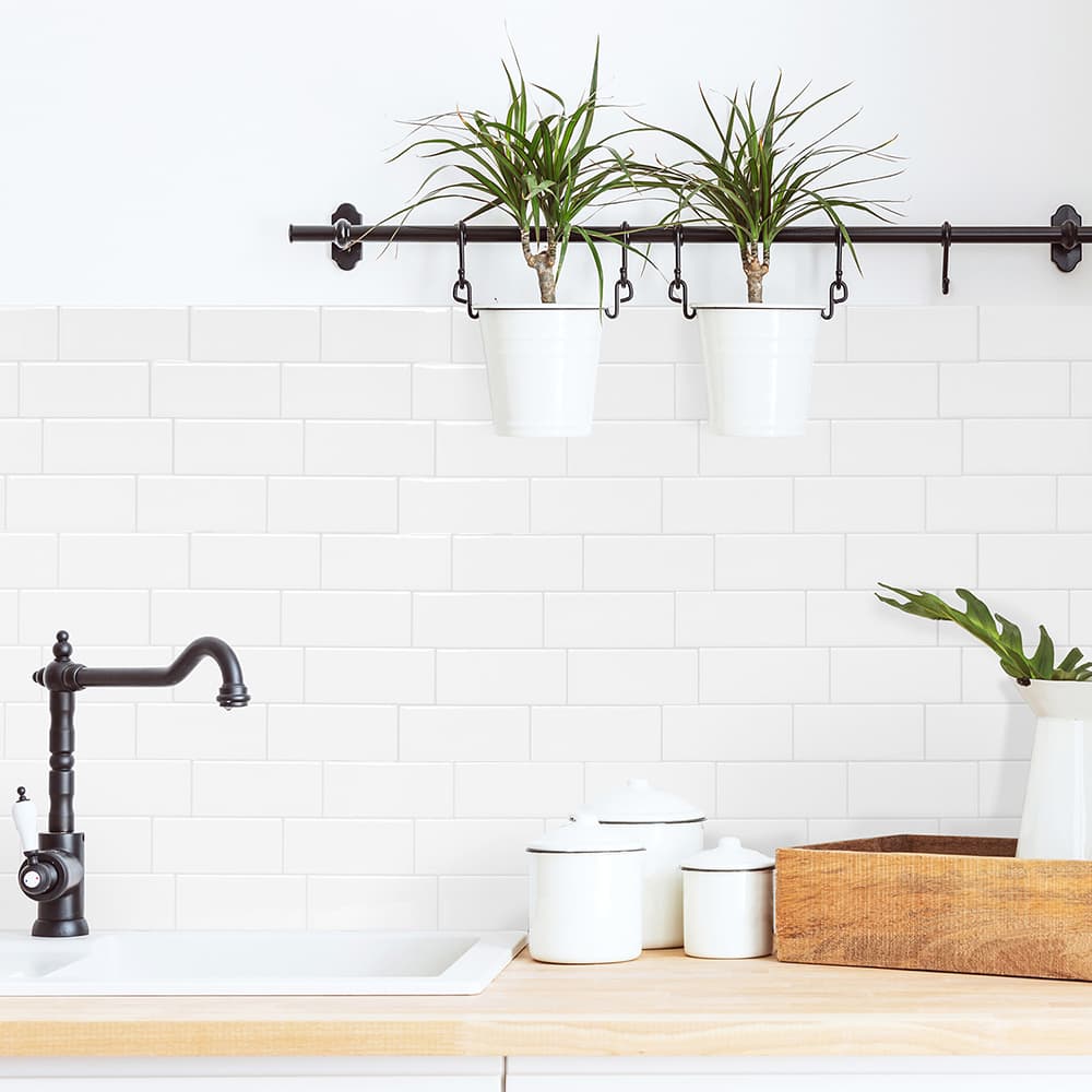 Tuiles adhésives Metro Campagnola 11 9/16 po x 8 3/8 po Pqt/4 SMART TILES 