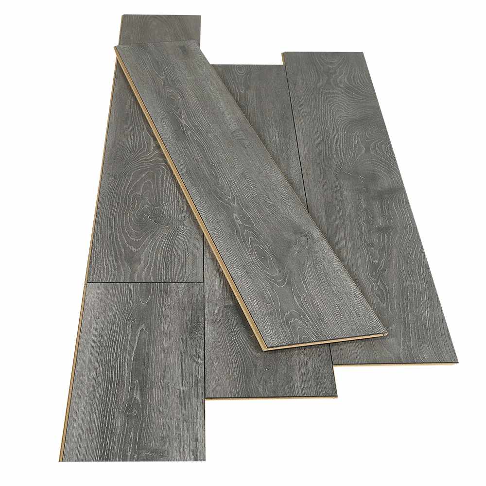 Plancher stratifié 12 mm Chêne Onyx