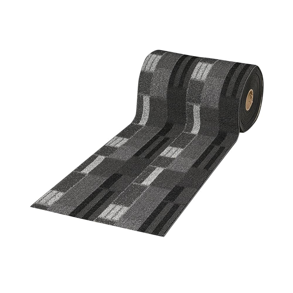 Brick Interior Carpet Runner 24 in. Charcoal Bulk