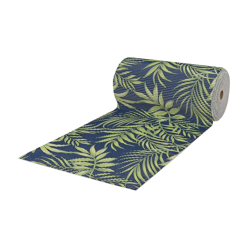 VERTUO Leaves AquaMat Interior and Exterior Carpet Runner 26 in. Bulk