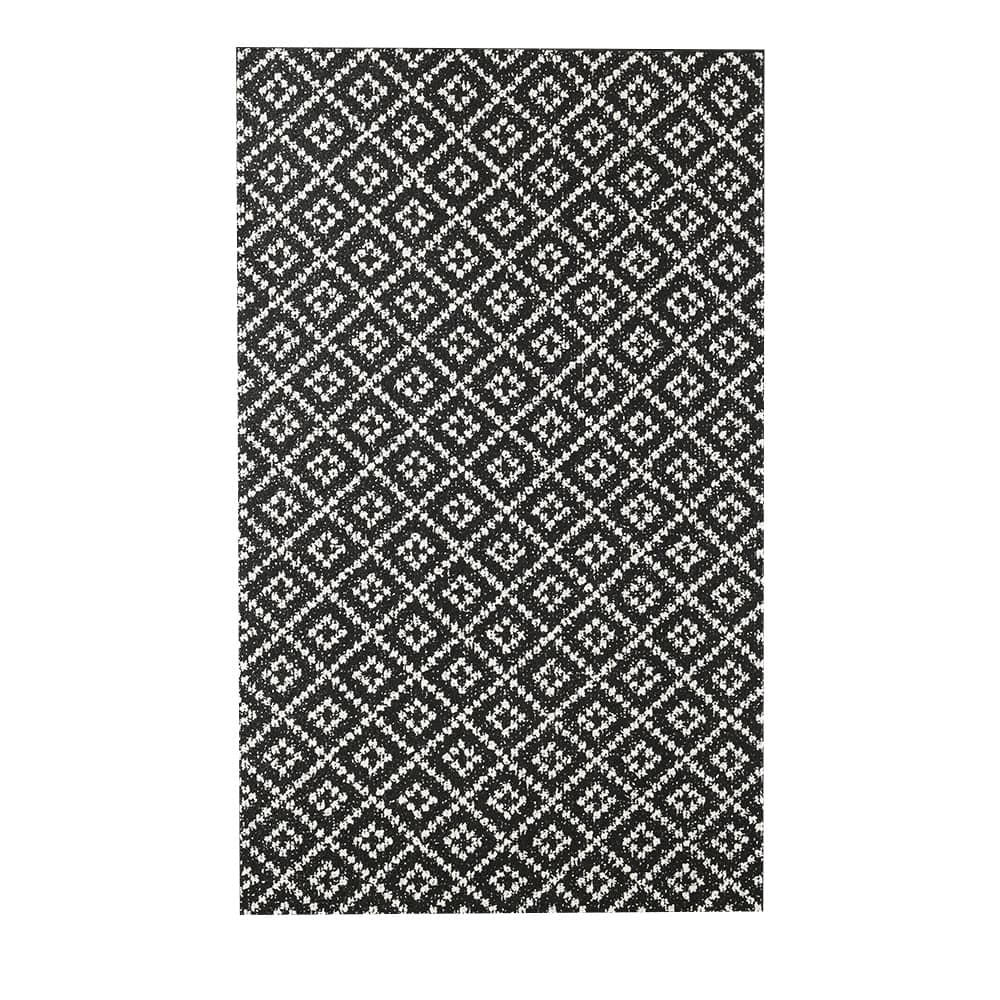 Tapis d'intérieur Harlow géo sombre 3 pi x 5 pi
