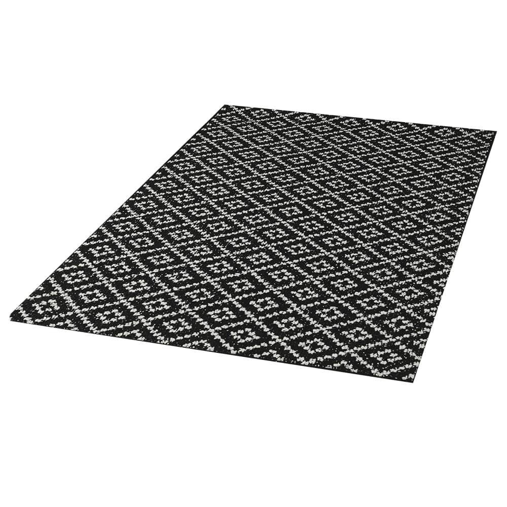 Tapis d'intérieur Harlow géo sombre 3 pi x 5 pi