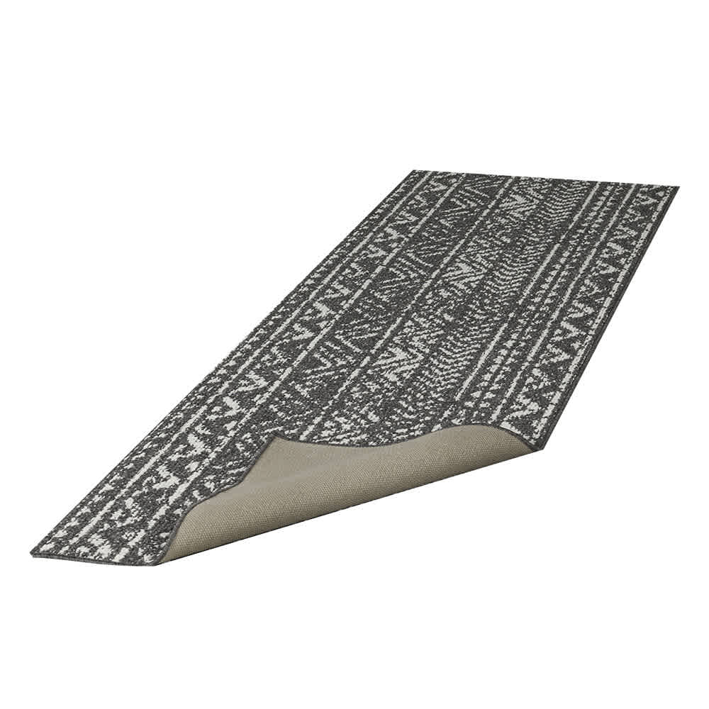 Tapis d'intérieur Ankara abstraits obscur 2 pi x 6 pi