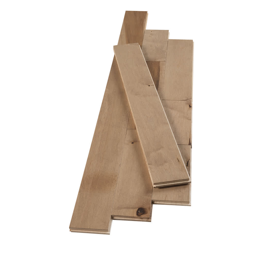 Plancher de bois franc Érable 4&nbsp;1/4&nbsp;po Raphia