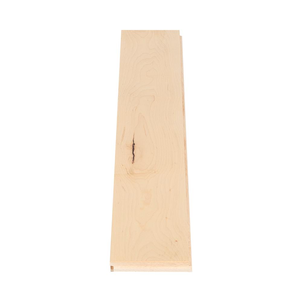 Plancher de bois franc Érable 4&nbsp;1/4&nbsp;po Naturel
