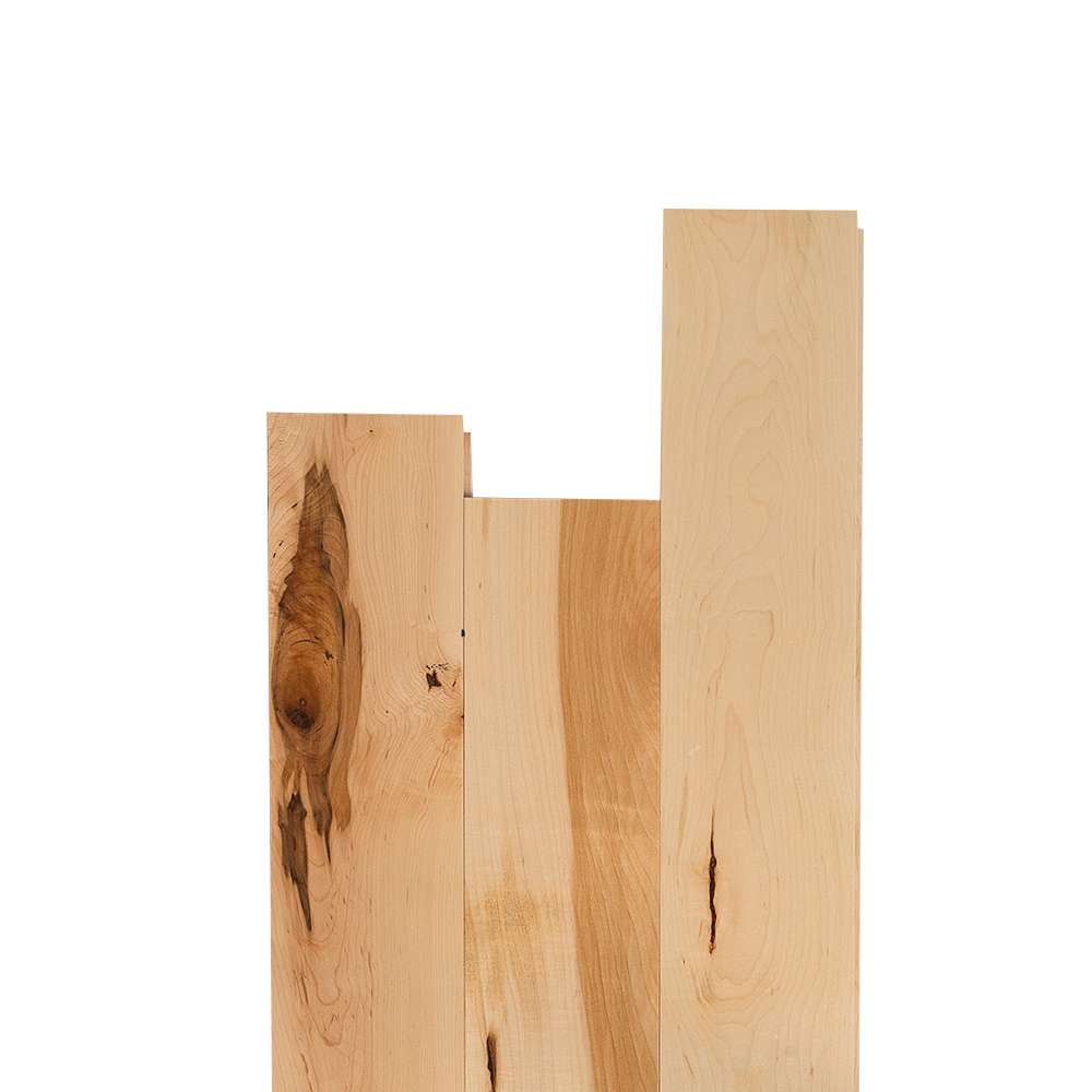 Plancher de bois franc Érable 4&nbsp;1/4&nbsp;po Naturel