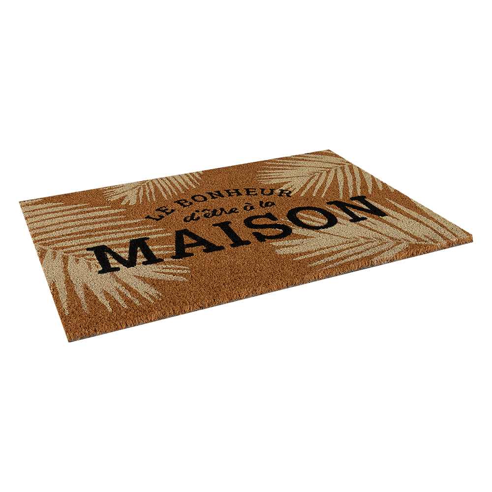 Tapis coco d'extérieur Le bonheur d'être à la maison 30 po x 20 po VERTUO