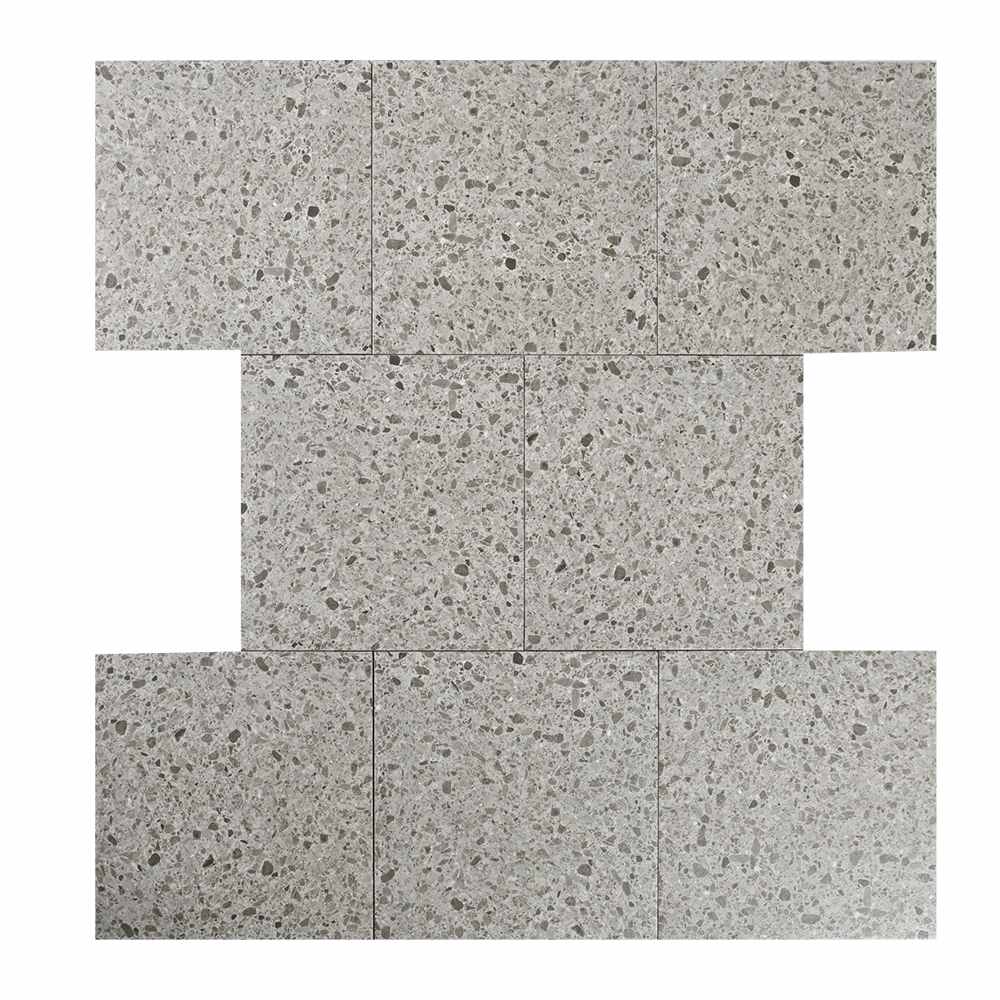 Carreaux de céramique Terrazzo Grigio 11&nbsp;3/4&nbsp;po&nbsp;x&nbsp;11&nbsp;3/4&nbsp;po VERTUO