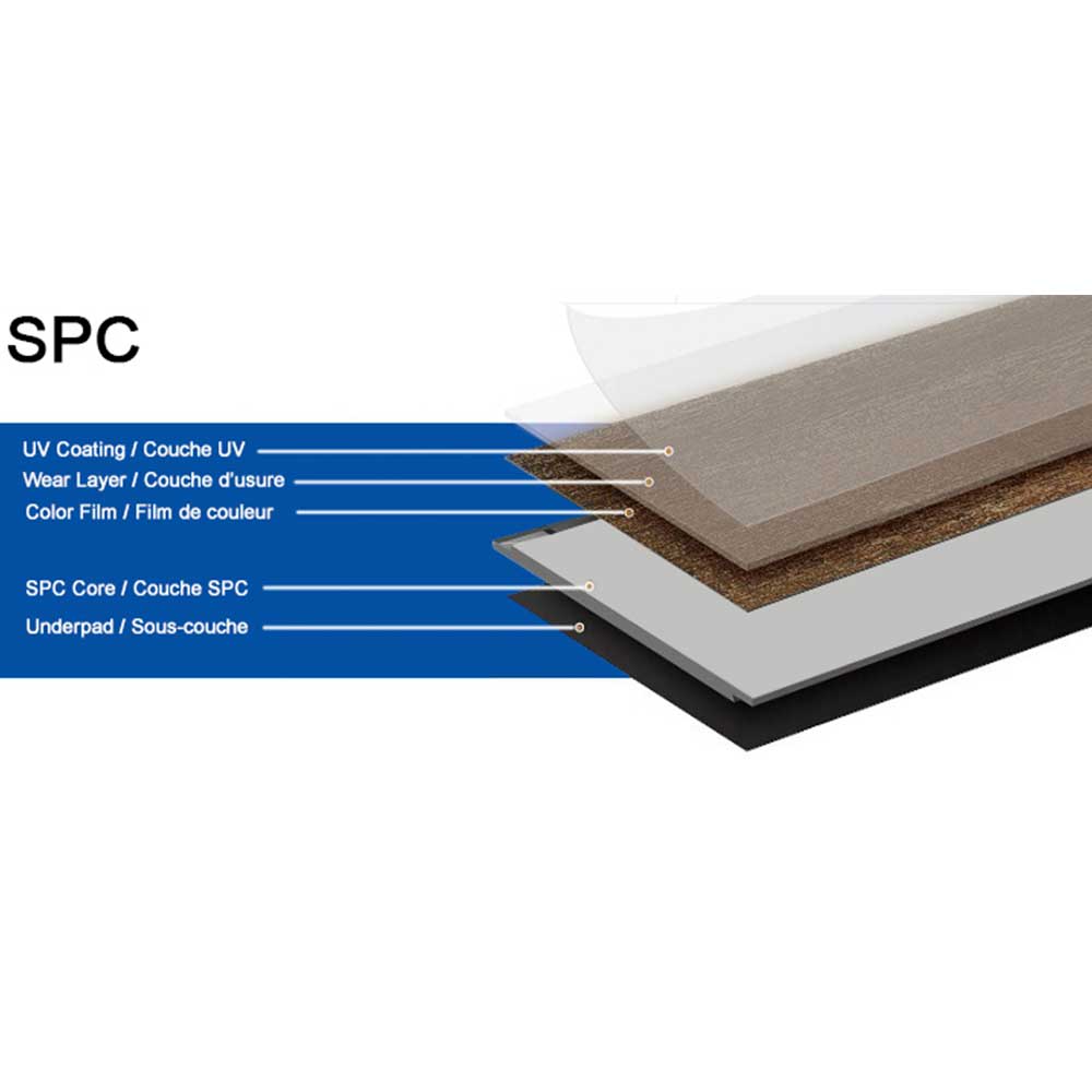 Plancher de vinyle SPC Tropical Fidji