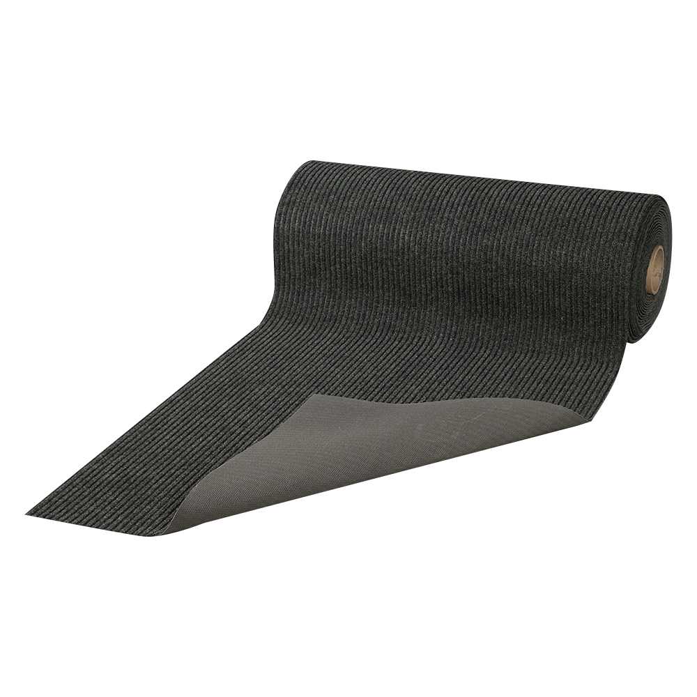 Tapis d'entrée absorbant Sierra corbeau 36&nbsp;po vrac