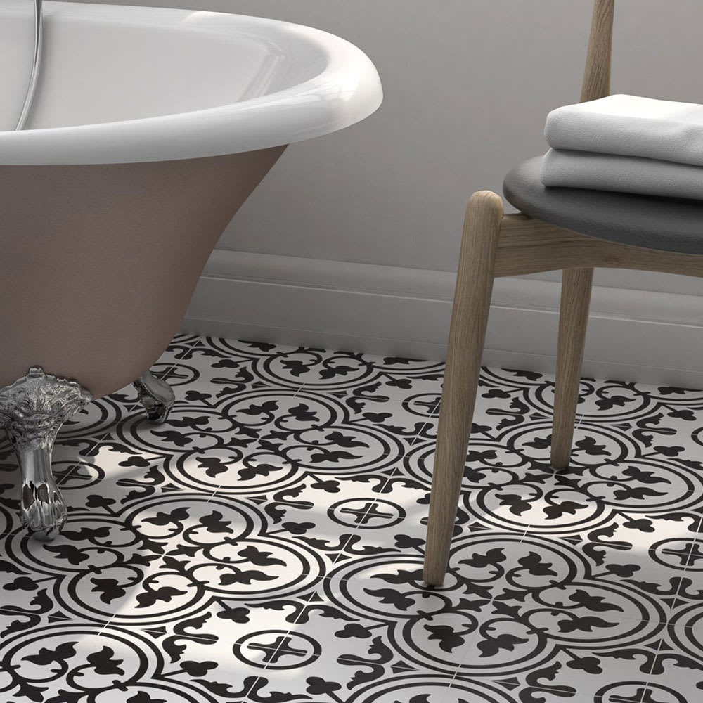 Carreaux de grès Casablanca Héritage 8&nbsp;po&nbsp;x&nbsp;8&nbsp;po