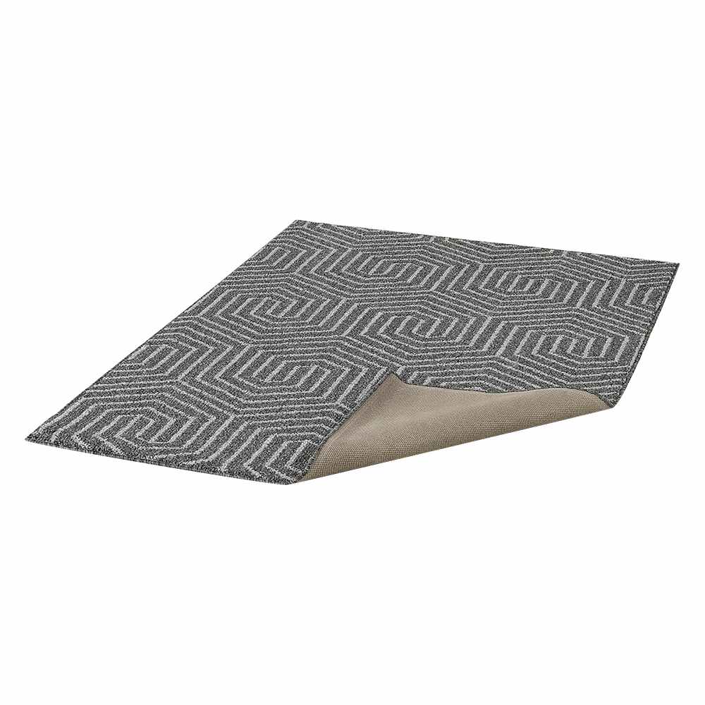 Gema Line Interior Rug 3 ft. x 4 ft. Brushed Iron