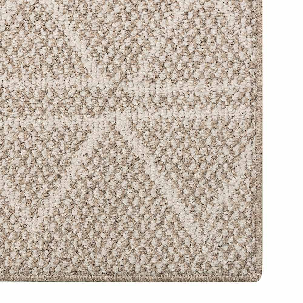 Tapis d'intérieur Vila triangles gris argile 3 pi x 6 pi