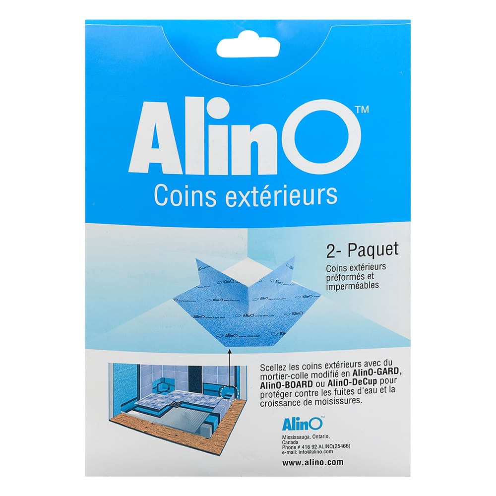 Coin extérieur imperméable Pqt/2