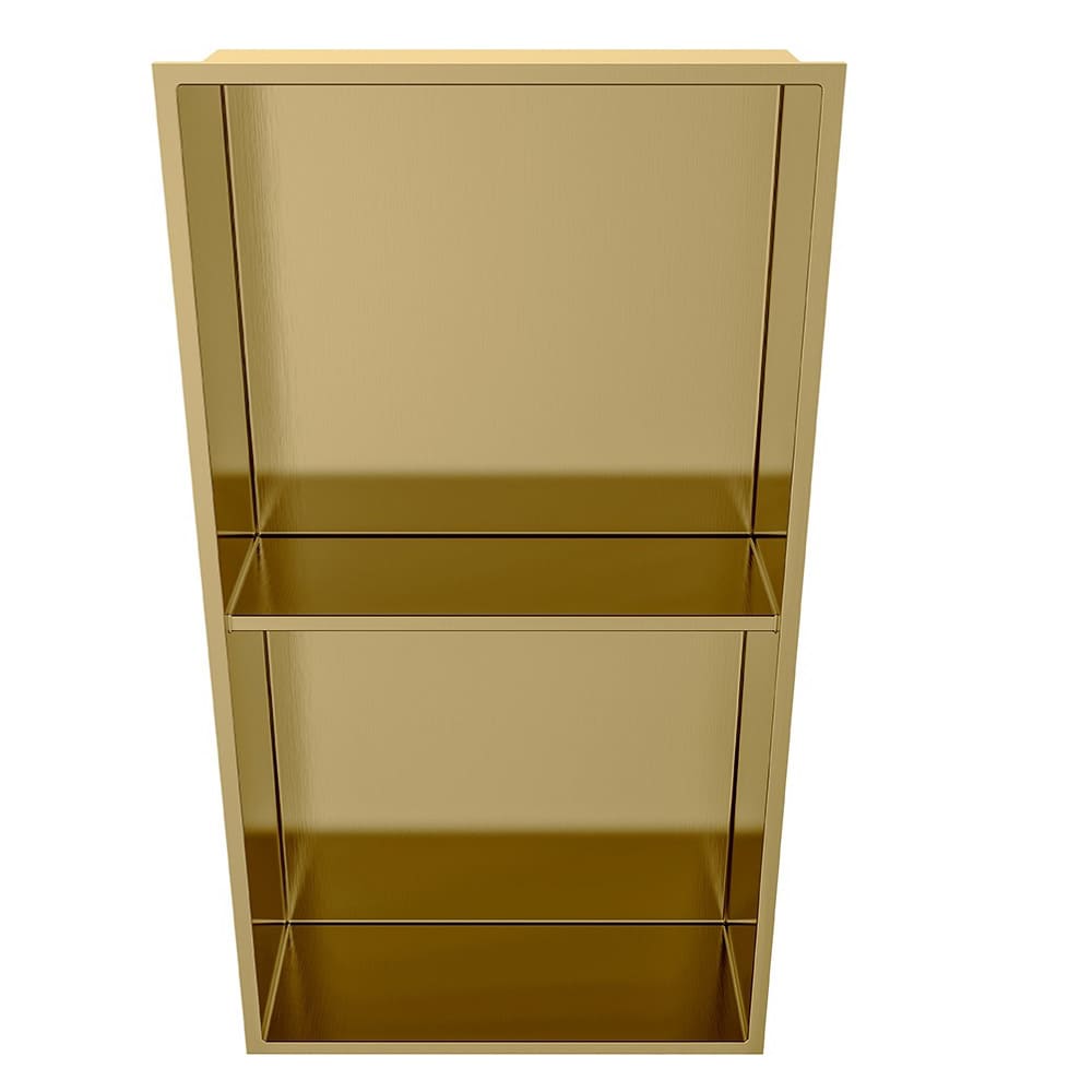 Niche acier inoxydable 12&nbsp;po&nbsp;x&nbsp;24&nbsp;po or mat