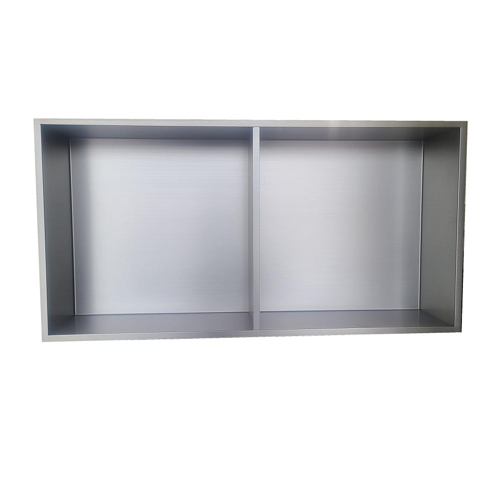 Stainless Steel Niche 12&nbsp;in.&nbsp;x&nbsp;24&nbsp;in. Nickel